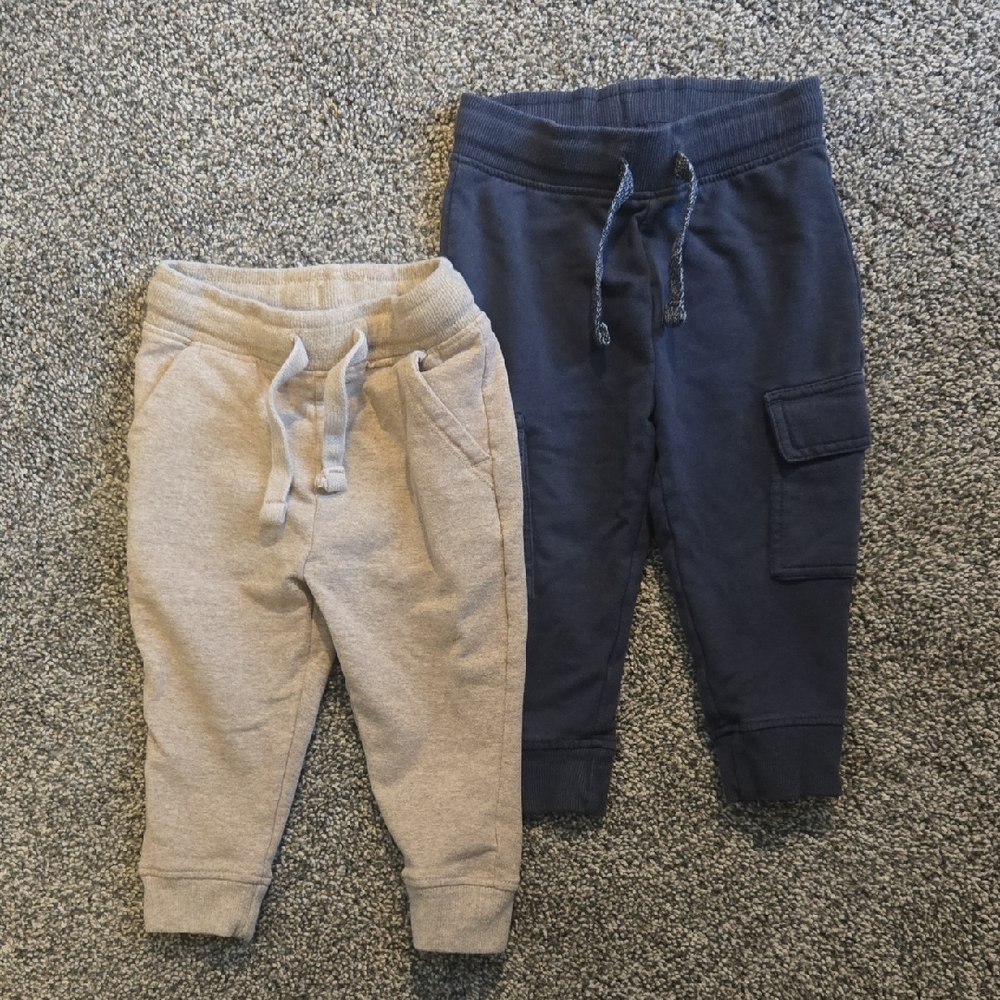 C&C California Kids Sweatpants - Navy and Tan